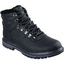 (, ) Skechers Corado Memphis Men's Black Ankle Boots