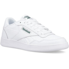(, ) Reebok Court Advance Leather White Trainers