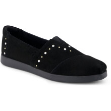 (, ) TOMS Alpargata Plus Leather Women's Black Espadrilles