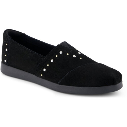 Toms (, ) TOMS Alpargata Plus Leather Women's Black Espadrilles
