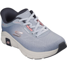 (, ) Skechers Relaxed Fit Flex Soft Icon Textile Women's Light Blue/Multi Trainers