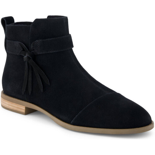 Toms (, ) TOMS Stacey Leather Women's Black Boots