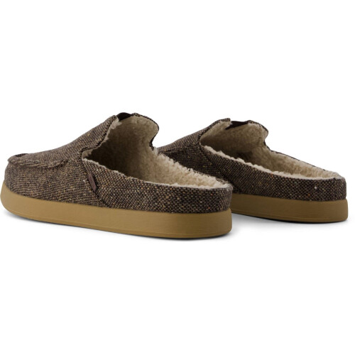 Toms (, ) TOMS Alonso Mule Textile Men's Chocolate Brown Slippers 1