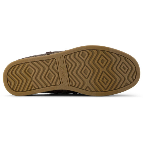 Toms (, ) TOMS Alonso Mule Textile Men's Chocolate Brown Slippers 2