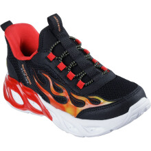 (, ) Skechers Thermo-Flash 2.0 Heat-Brisk Boy's Black/Red/Yellow Trainers