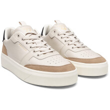 (, ) Cruyff Shoes Endorsed Pro Leather Men's Cream / Brown Trainers