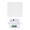 RF Wireless  Light  Without Neutral 433Mhz Wireless Remote Control  Kit AC110-250V for Light Lamp White 1