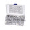 400PCS Assorted M1.5-M15 Stainless E Clips C Circlip Set Retaining Snap Ring Kit 1