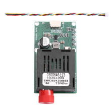 Módulo de Transceptor Óptico TTL de 80KM FC/AV/VCC/GND para Drones, Módulo de Fibra Óptica TTL A 5.5-26V RX Extremo de Tierra