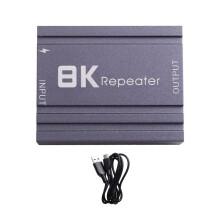 Repetidor Divisor de Vídeo -Compatible 2.1 20M 8K 1080P@60HZ Extensor Adaptador 4K Upampler Suporta HDCP2.3 TV