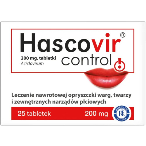 Hascovir Control 25 Tabs.