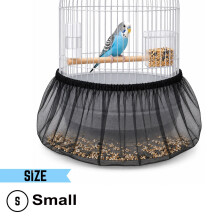 Bird Cage Seed Catcher Cover Mesh Net Nylon Guard
