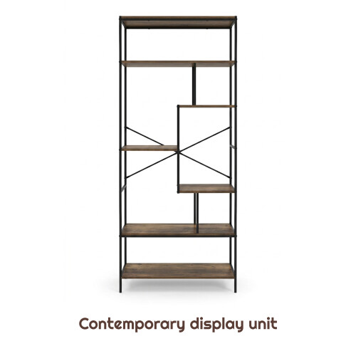 Tall Tromso Display Shelf Decorative Home Storage 1