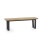 Hilton Dining Bench Black and Oak color 2