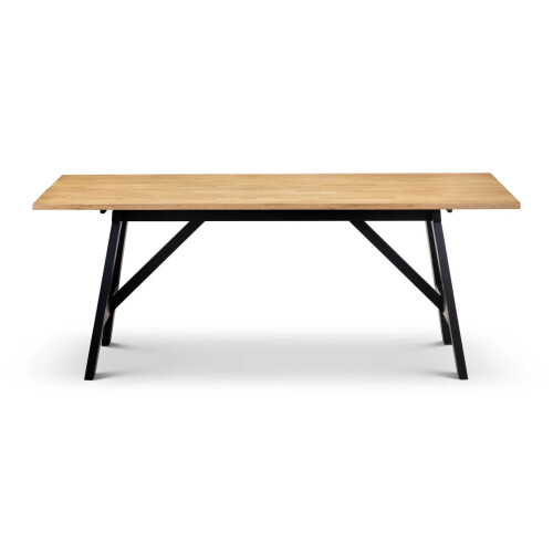 Hockley Table Black/Oak 1