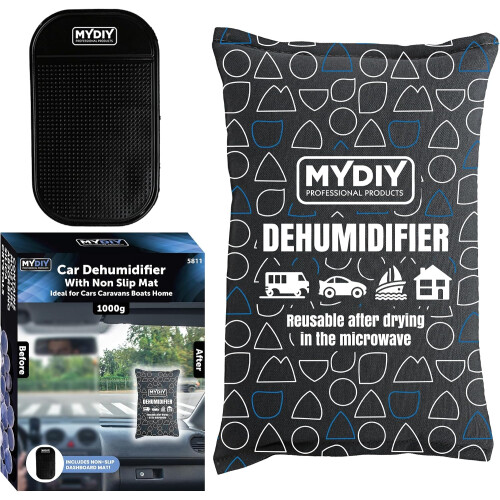 (1000g) Reusable Car Dehumidifier Bag Rechargeable