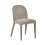 Set of 2 Holly Grey Chenille Dining Chairs 3
