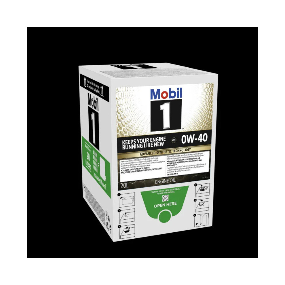 Mobil 1 FS 0W-40 Engine Oil Full Synthetic 20L - Image 3