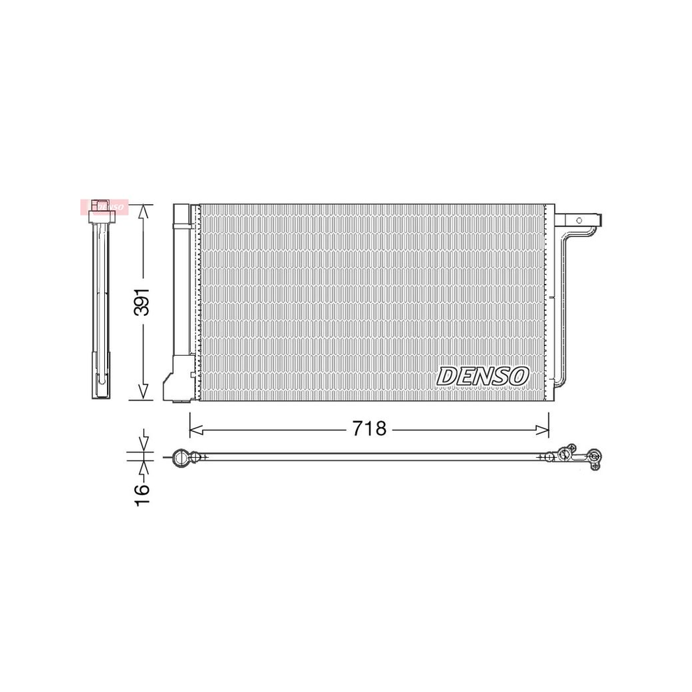 DENSO Air Conditioning Condenser - DCN10028 - A/C Car / Van / Engine Parts - Image 11