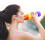 Rainbow 500ml Collapsible Silicone Water Bottle Foldable Portable Travel Bottle 4
