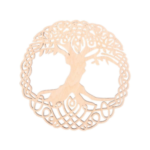 Iron Art Tree Wall Decor Modern Wall Sculpture Ornament for Hanging Style A