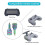 Lot de 2 joysticks à bascule pour drone DJI Avata 3Pro 4Pro et télécommande FPV 2