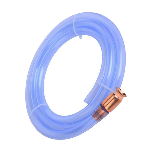 Clear Self-Priming Fuel Siphon Hose 1/2in 13mm Shaker Transfer Pump 1