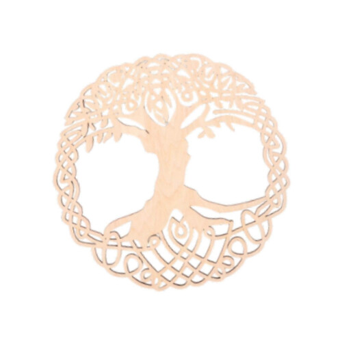 Iron Art Tree Wall Decor Modern Wall Sculpture Ornament for Hanging Style A 2
