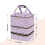 3 Layer PU Nail Polish Organizer Case Carrier Box for Gel Polish Storage 4