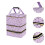 3 Layer PU Nail Polish Organizer Case Carrier Box for Gel Polish Storage 5