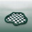 Shiny Irregular Checkerboard Tray Organizer Decorative Storage for Desk 2