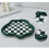 Shiny Irregular Checkerboard Tray Organizer Decorative Storage for Desk 4