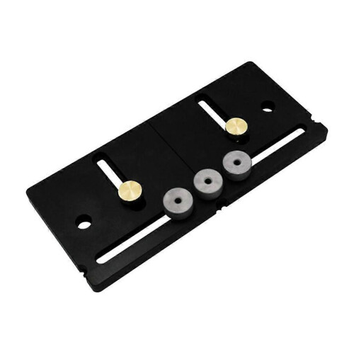 Precision Adjustable Cabinet Punch Drill Template Tool for Accurate Hole Placement 2