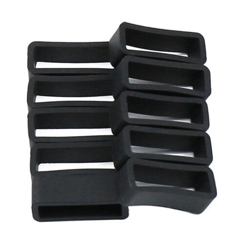 20pcs Rubber Watch Strap Loop Keeper Retainer Replacement Parts 1