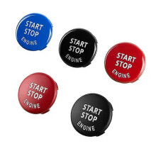 Wymiana osłony przycisku silnika BMW StartStop KeyDecor dla X1 X5 E70 X6 E71 Z4 E89 E90 E91 E60