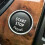 Wymiana osłony przycisku silnika BMW StartStop KeyDecor dla X1 X5 E70 X6 E71 Z4 E89 E90 E91 E60 3
