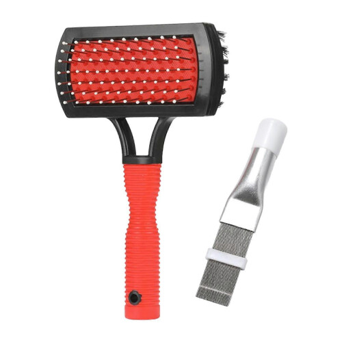 Double-Sided AC Cleaning Brush for Refrigerator Indoor Units 1