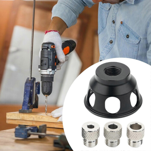 Self-Centering Vertical Drill Guide Doweling Jig Kit Woodworking Punching Tool 3 Drill Sleeves 1