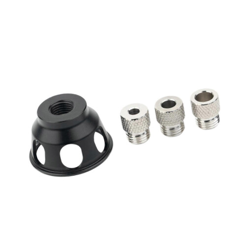 Self-Centering Vertical Drill Guide Doweling Jig Kit Woodworking Punching Tool 3 Drill Sleeves 2