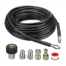 High-Pressure Sewer Nozzle Set Drain Cleaner 2-3 Pack 28x13x28cm