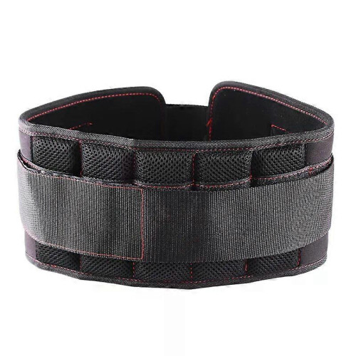 EVA Pull-Up Dip Belt Barbell Dumbbell Strength Training Powerlifting Waist Back Brace 1
