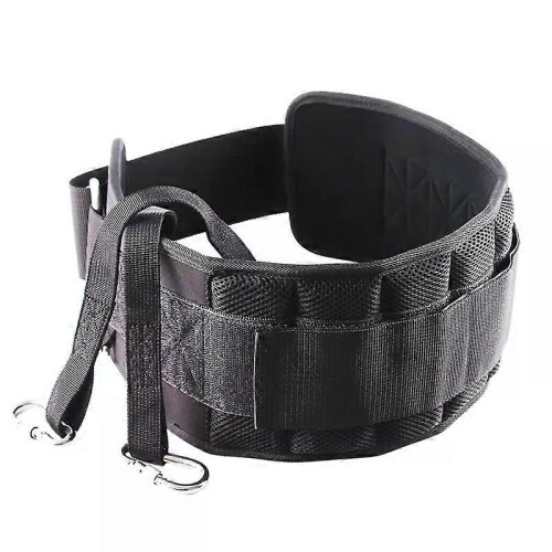 EVA Pull-Up Dip Belt Barbell Dumbbell Strength Training Powerlifting Waist Back Brace 2