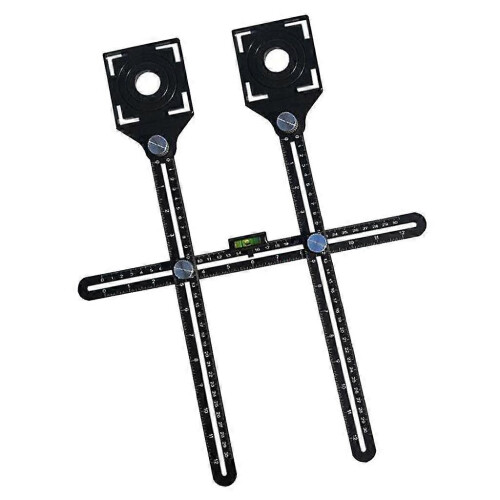 Universal Ceramic Tile Glass Hole Opening Locator Ruler Saw Cutter Guide Tool for Drilling 1