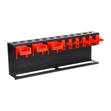 12 Hole Car Detailing Brush & Bottle Organizer Holder Multipurpose Storage Rack