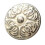 Vintage Silver Embossing Pattern Drawer Knobs 2 Pack Bedroom Furniture 1