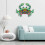 Confezione da 5 applique da esterno a LED moderne e impermeabili per patio e giardino. 2