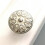 Vintage Silver Embossing Pattern Drawer Knobs 2 Pack Bedroom Furniture 2