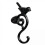 Elegant 4x Space Saving Wall Hook Key Holder Coat Hook for Kitchen Mudroom Bags 1