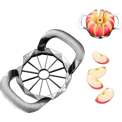 Stainless Steel Apple Corer Slicer Cutter Fruit Kitchen Tool for Apple Orange Tomato
