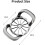 Stainless Steel Apple Corer Slicer Cutter Fruit Kitchen Tool for Apple Orange Tomato 2